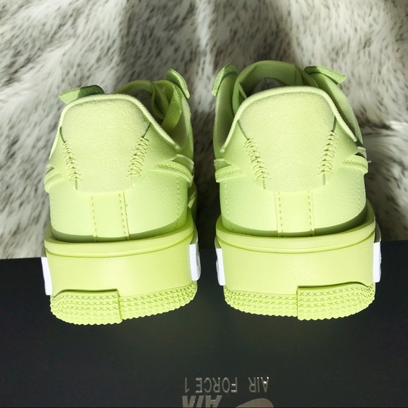 Nike Air Force 1 AF1 Fontanka Yellow Strike/LT Lemon - Picture 7 of 12